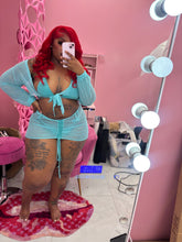 Three piece Sheer Swimming suit